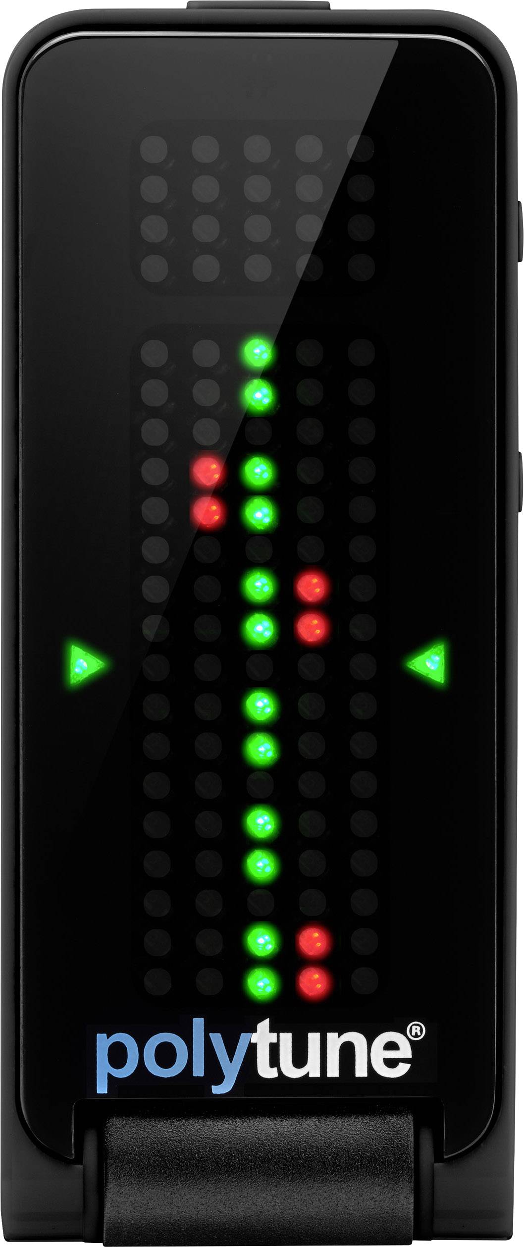 TC Electronic Polytune Clip Black Gitarrenstimmgerät Schwarz