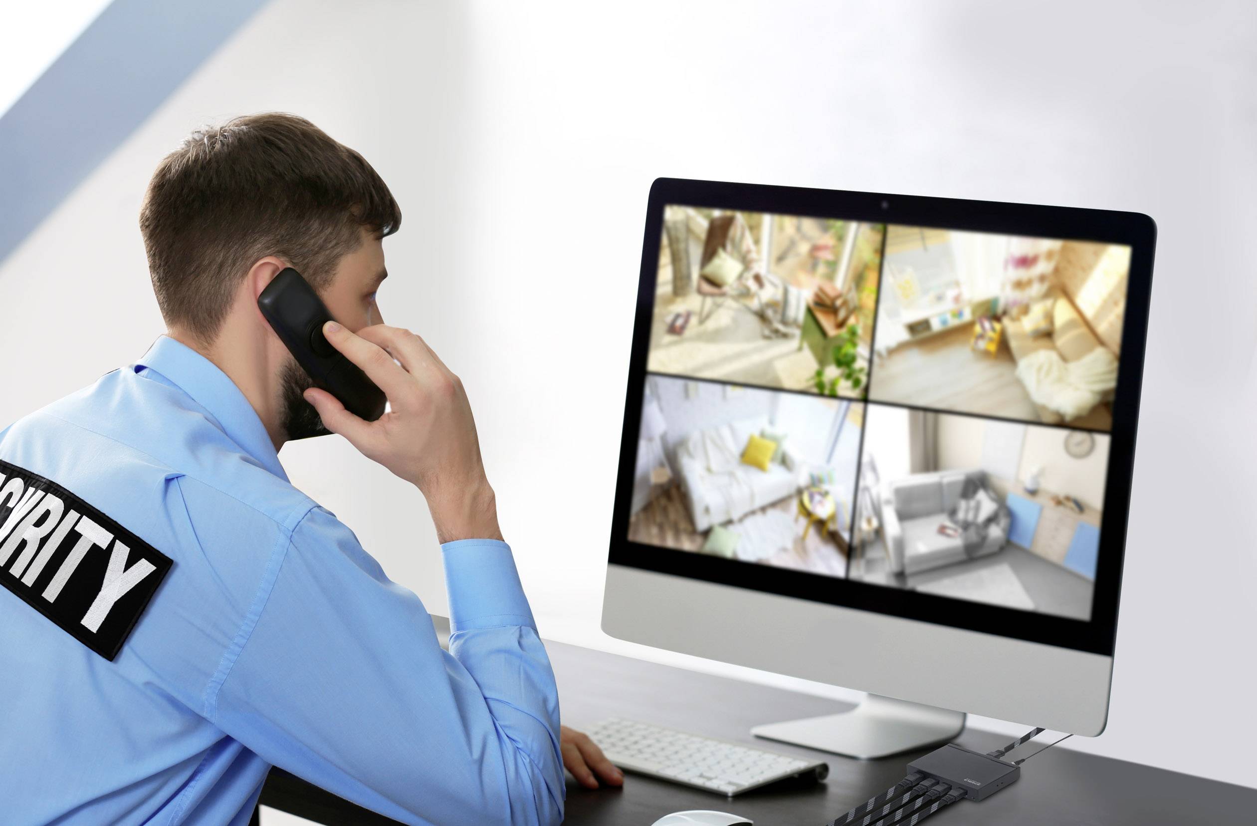 SpeaKa Professional SP-HDS-QMV100 4 Port HDMI Quad Multi-Viewer mit Fernbedienung Full HD 1080p @ 60Hz