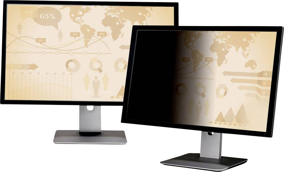 3M PF19.5W9 Blickschutzfolie Monitor 49,5 cm (19,5") Bildformat: 16:9 7100036575
