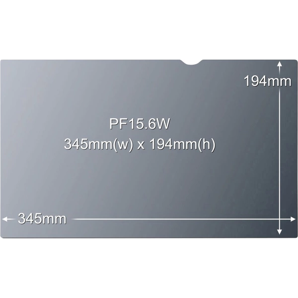 3M AG156W9B Blendschutzfilter Notebook 39,6 cm (15,6") Bildformat: 16:9 7100028679 Universal 3M AG156W9B Blendschutzfilter Notebook 39,6 cm (15,6") Bildformat: 16:9 7100028679 Universal