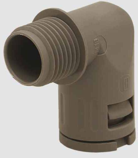 Helukabel 904811 HELUquick 90° gr M25 NW17 Schlauchverschraubung Grau M25 90° 1 St.