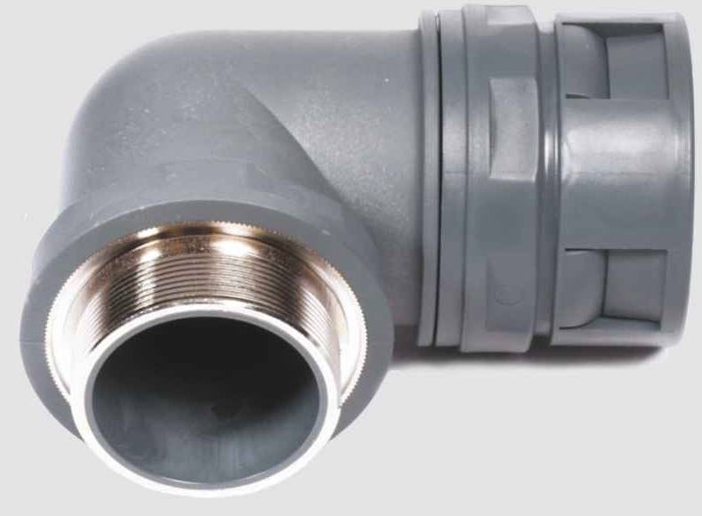 Helukabel 920254 HSSV 90° MG GR M50 NW48/50 Schlauchverschraubung Grau M50 90° 1 St.