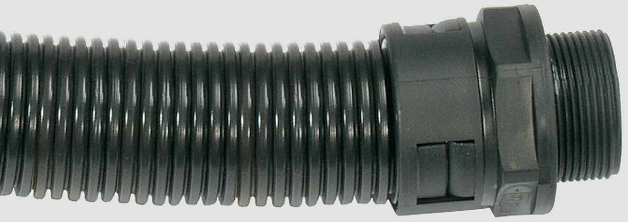 Helukabel 920405 HSSV IP68 ger GR M16 NW10 Schlauchverschraubung Grau M16 Gerade
