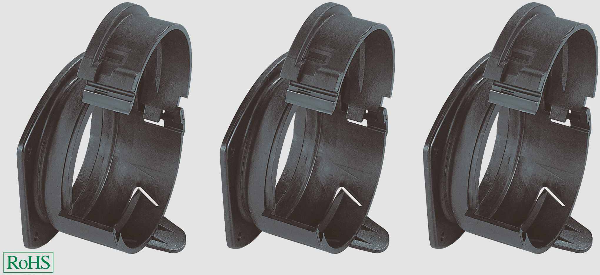 Helukabel 920368 JUMBO-FP Flanschanschluss Schwarz 1St.