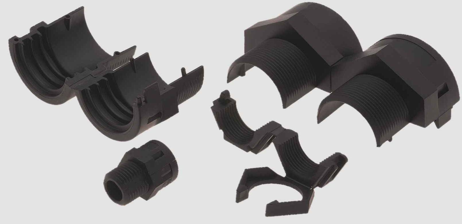 Helukabel 93515 COV PG13,5 Teilb.Verschr.KM NW14 Schlauchverschraubung Schwarz PG13 Gerade 1 St.