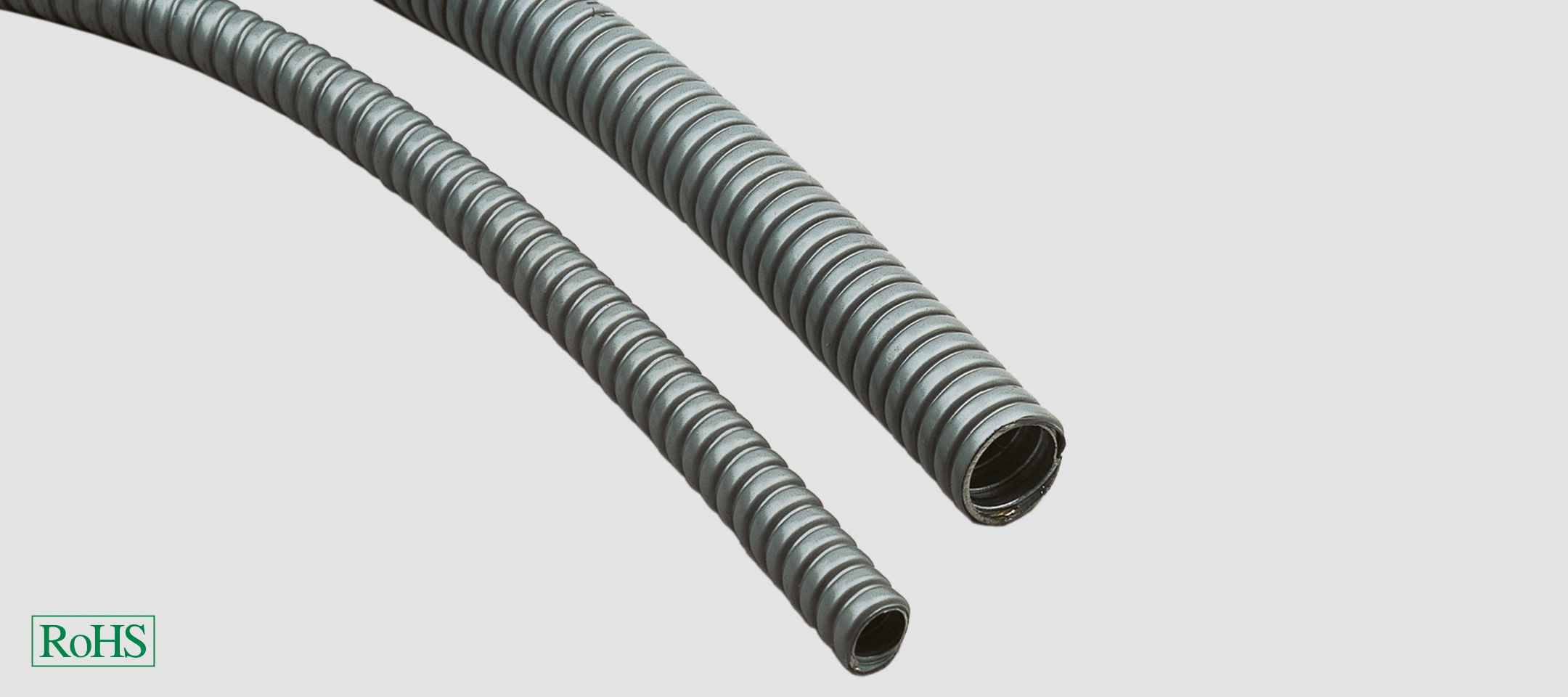 Helukabel 94894 SPR-PVC-AS grauAD21 (Kleinv.) Metallschutzschlauch Grau 17 mm 10 m