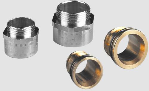 97623 LI M25x1,5 Schlauchverschraubung Silber M25 Gerade 1St.