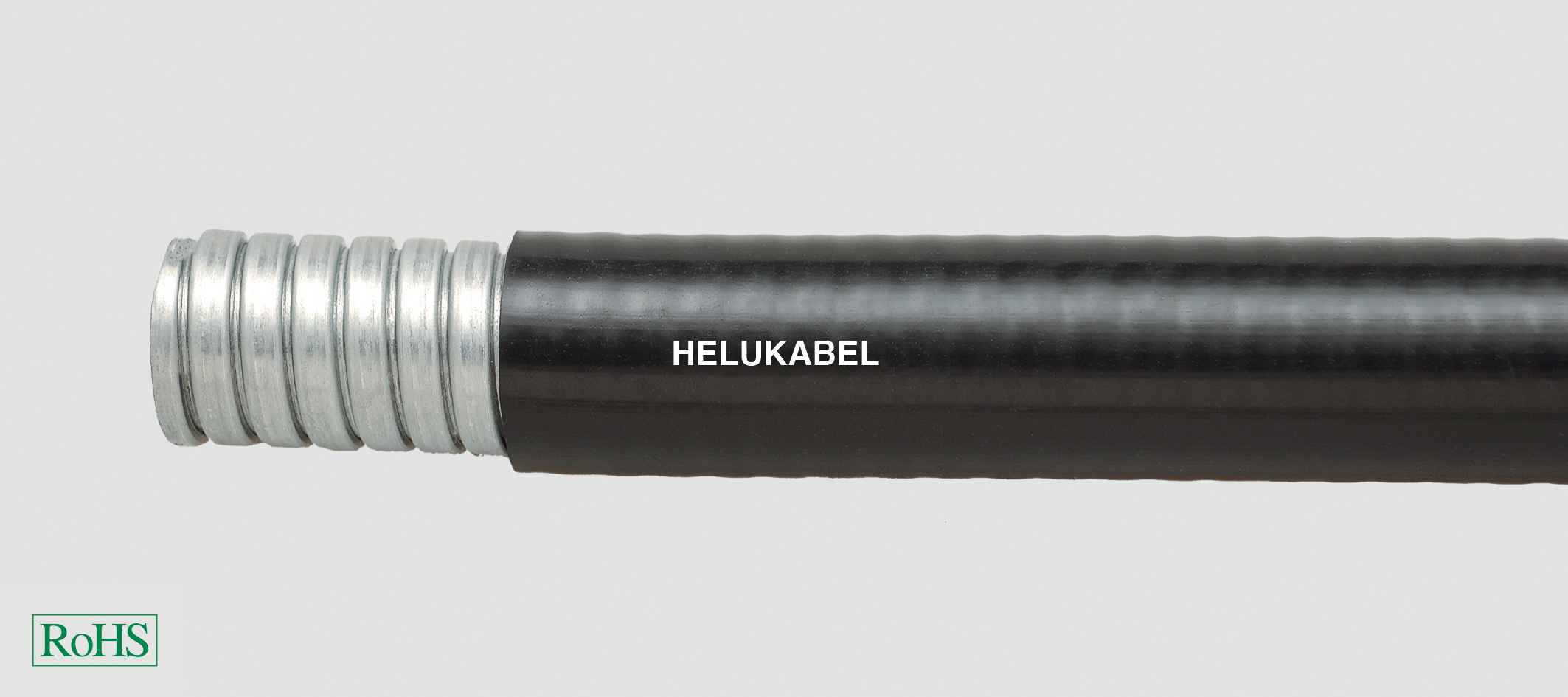 Helukabel 91240 Anaconda Sealtite HC PG21 Stahlschutzschlauch Schwarz 21 mm 50 m