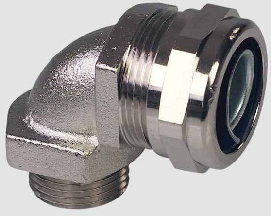Helukabel 908484 CV Compact 90° M25 (3/4) Schlauchverschraubung Silber M25 90° 1 St.