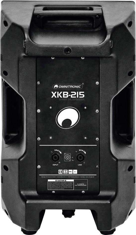 Omnitronic XKB-215 Passiver PA Lautsprecher 38 cm 15 Zoll 300 W 1 St.