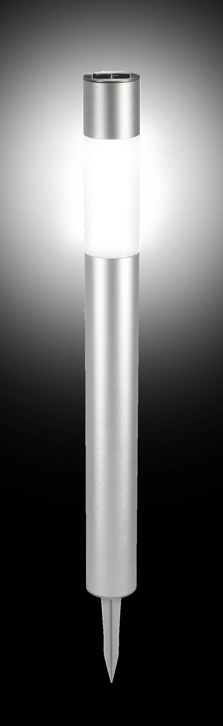 Polarlite Basis 70 PL-8220840 Solar-Gartenleuchte 0.2W Kaltweiß, Warmweiß Silber