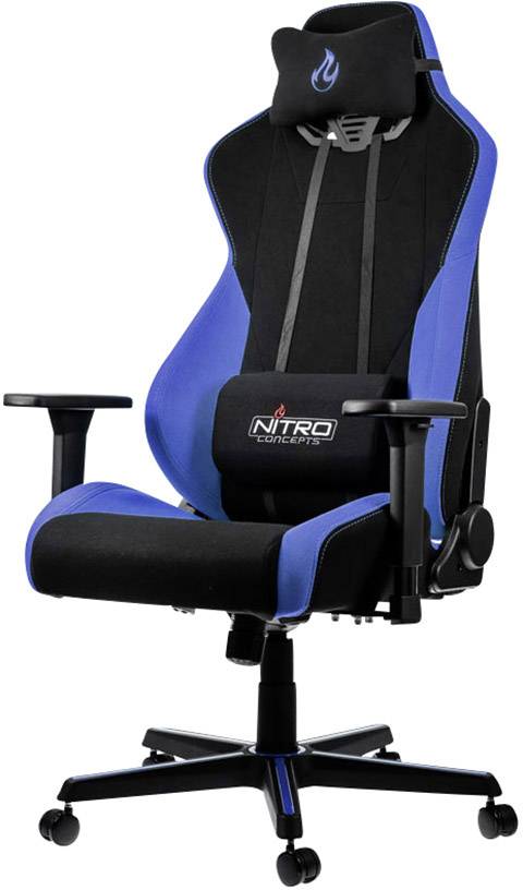 Nitro Concepts S300 Galactic Blue Gaming-Stuhl Schwarz, Blau