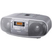 Panasonic RX-D50AEG CD-Radio UKW CD, Kassette Silber