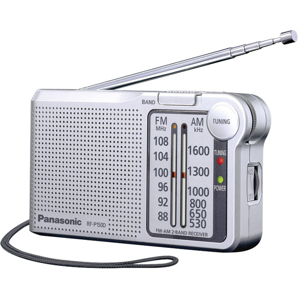 Panasonic RF-P150DEG Taschenradio UKW Silber