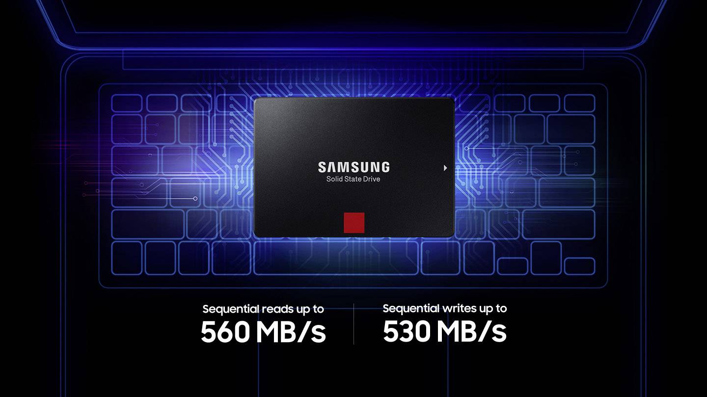 Samsung 860 PRO 256GB Interne SATA SSD 6.35cm (2.5 Zoll) SATA 6 Gb/s Retail MZ-76P256B/EU