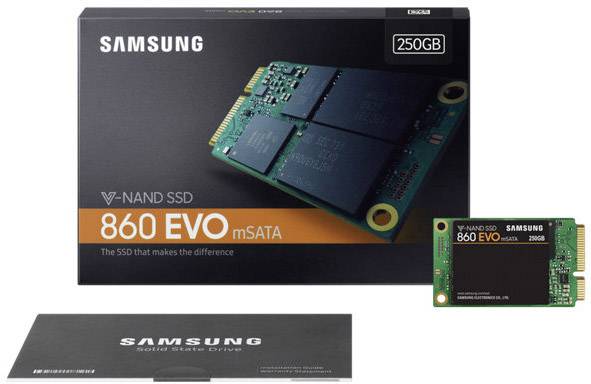 Samsung MZ-M6E250BW Interne mSATA SSD 250GB Retail mSATA