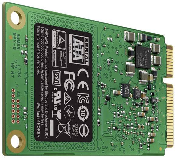 Samsung MZ-M6E250BW Interne mSATA SSD 250GB Retail mSATA