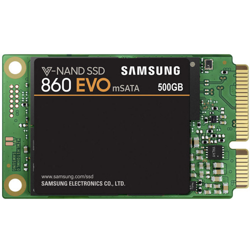 Samsung MZ-M6E500BW Interne mSATA SSD 500GB Retail mSATA