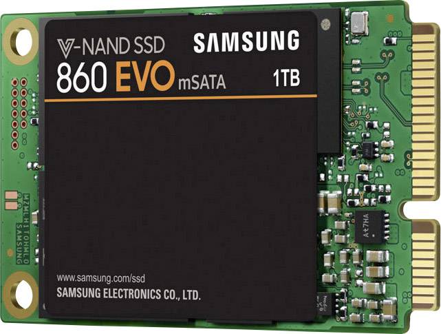 Samsung MZ-M6E1T0BW Interne mSATA SSD 1TB Retail mSATA