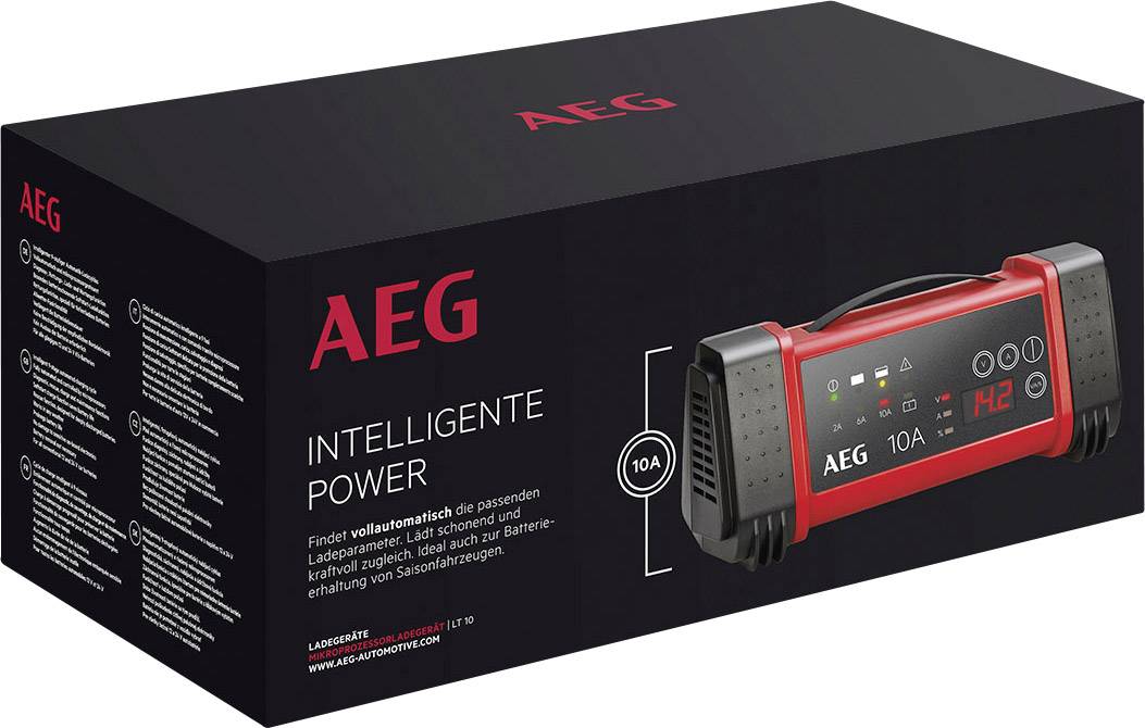 AEG LT10 97024 Automatikladegerät 12 V, 24V 2 A, 6 A, 10A 2 A, 6A