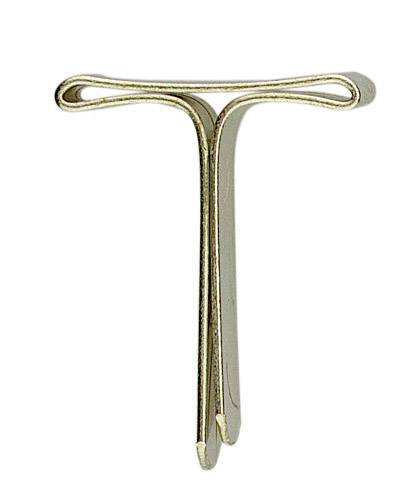 ALCO Musterbeutelklammer 16 mm Messing 100 St.