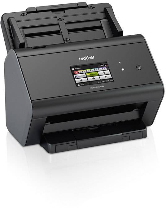 Brother ADS-2800W Duplex-Dokumentenscanner A4 600 x 600 dpi 30 Seiten/min, 60 Bilder/min USB, USB Host, LAN (10/100/1000MBit/s)