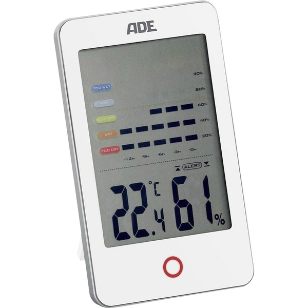 ADE WS1700 Thermo-/Hygrometer Weiß ADE WS1700 Thermo-/Hygrometer Weiß