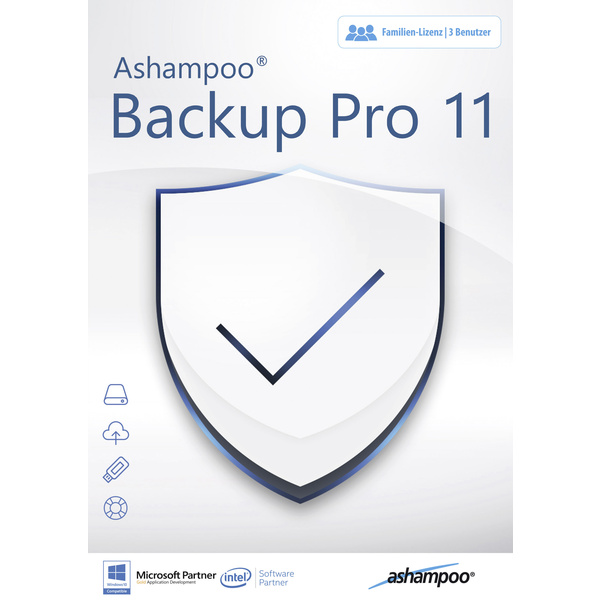 Backup Pro 11 Vollversion, 1 Lizenz Windows Backup-Software
