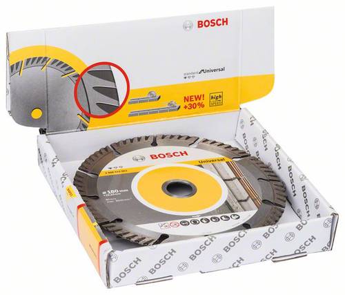 Bosch Accessories 2608615064 Standard for Universal Speed Diamanttrennscheibe Durchmesser 180mm 10St