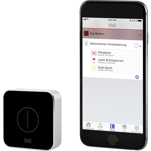 Eve home Button Bluetooth Wandschalter Apple HomeKit
