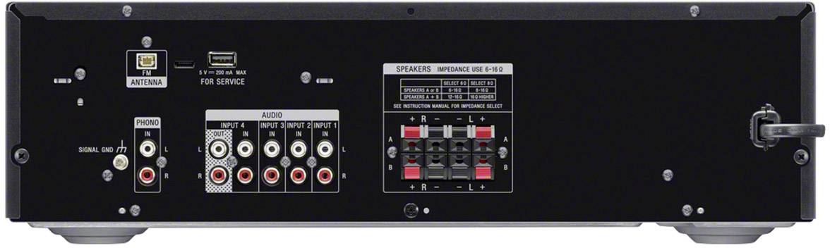 Sony STR-DH190 Stereo Receiver 2x100 W Schwarz Bluetooth®