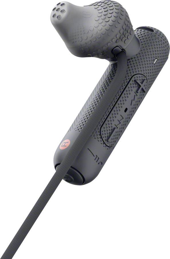 Sony WI-SP500 In Ear Kopfhörer Bluetooth® Schwarz Headset, Nackenbügel, NFC, Schweißresistent Sport
