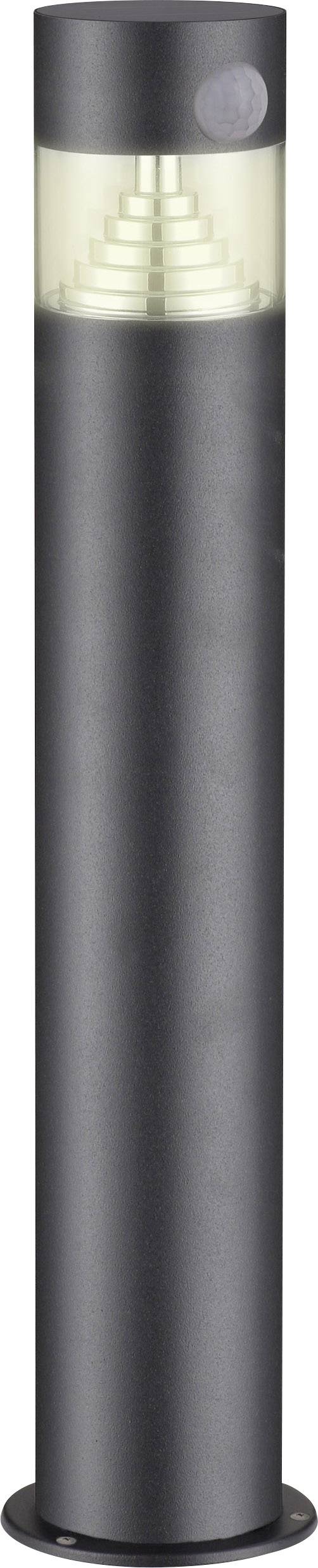 Polarlite Solar-Gartenleuchte mit Bewegungsmelder Warm-Weiß DC05PIR Dunkelgrau Produktabmessung, Höhe: 320mm