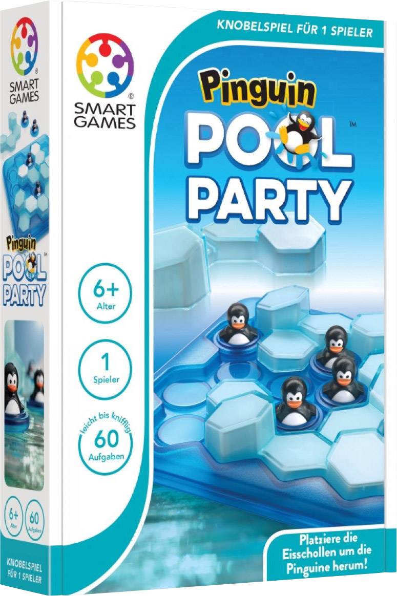 Smart Games Pinguin Pool Party SG431DE Anzahl Spieler (max.): 1
