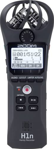 Zoom H1n Mobiler Audio-Recorder Schwarz