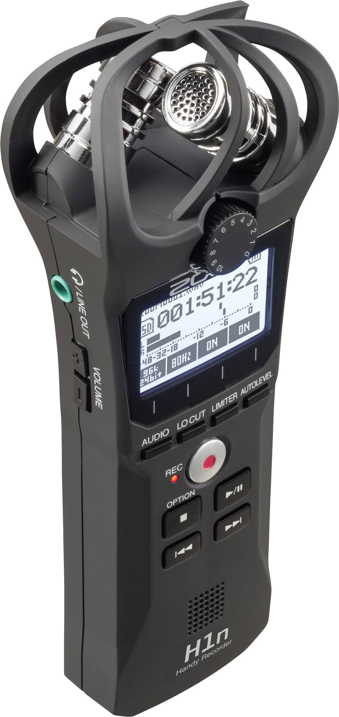 Zoom Mobiler Audio-Recorder Schwarz