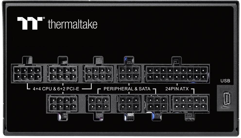 Thermaltake Toughpower iRGB PC Netzteil 850 W ATX 80PLUS® Platinum