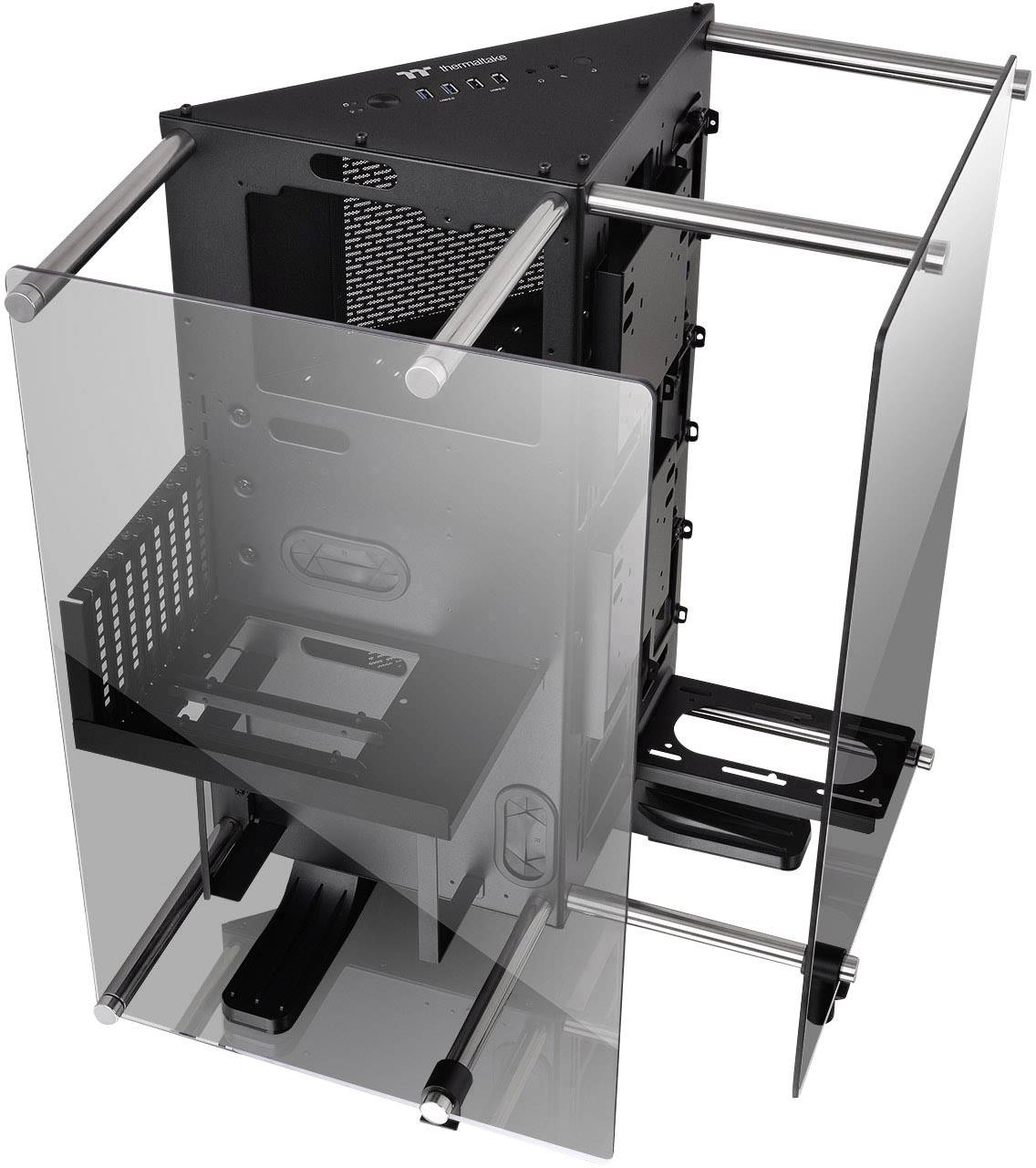 Thermaltake MidiTower PCGehäuse Core P90 TG Schwarz LCS Kompatibel