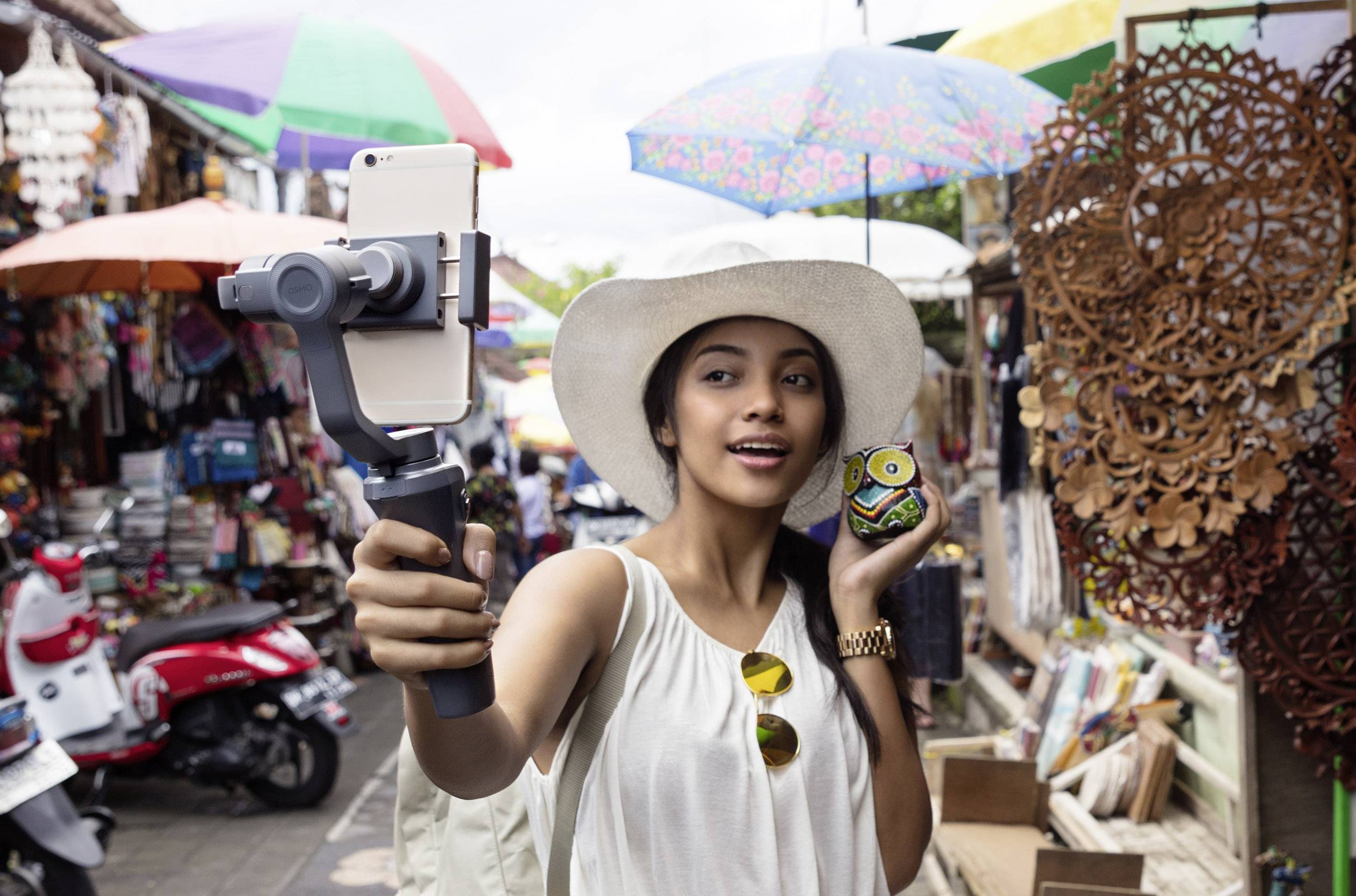 DJI Osmo mobile 2 Gimbal elektrisch  Anthrazit Bluetooth