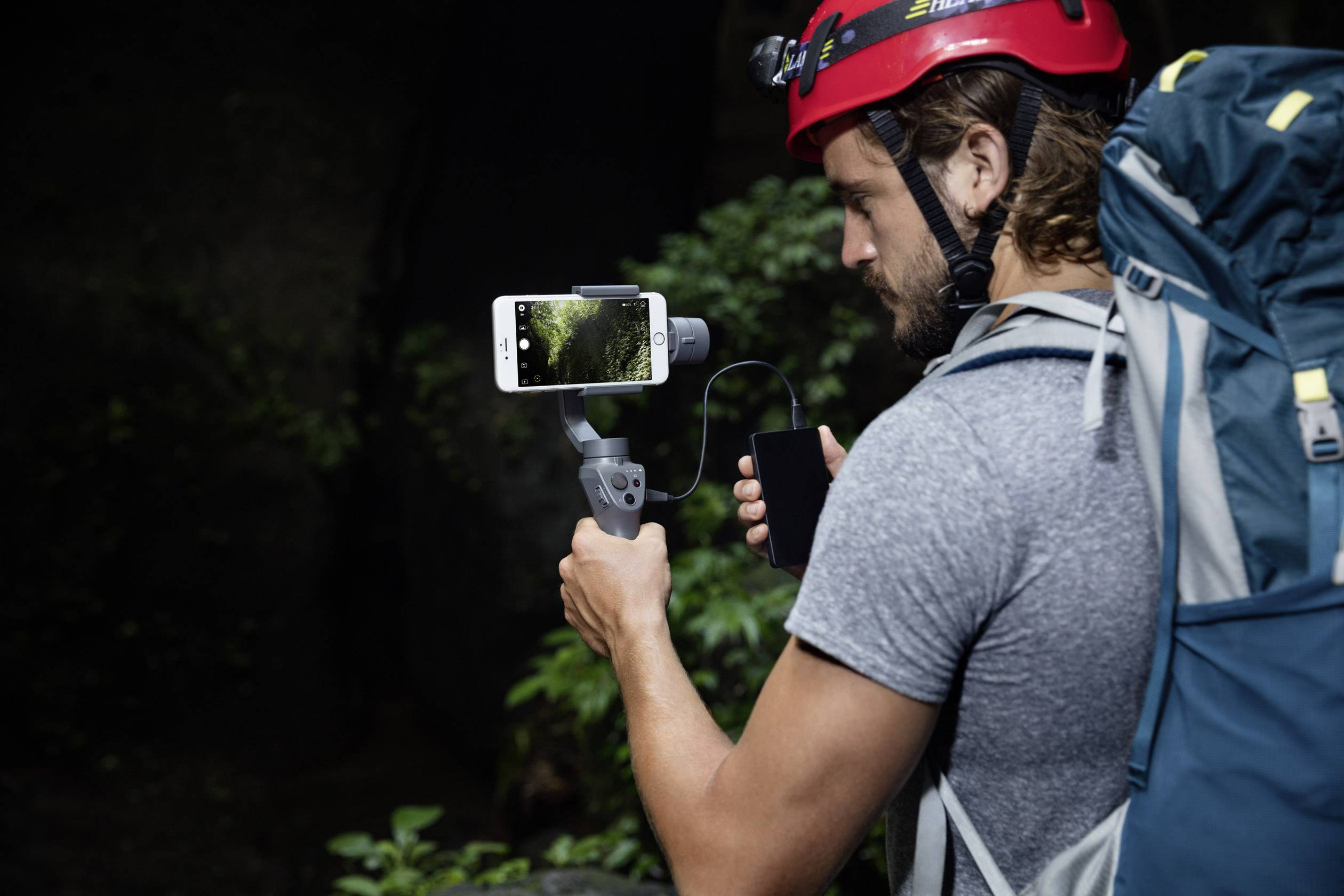 DJI Osmo mobile 2 Gimbal elektrisch  Anthrazit Bluetooth