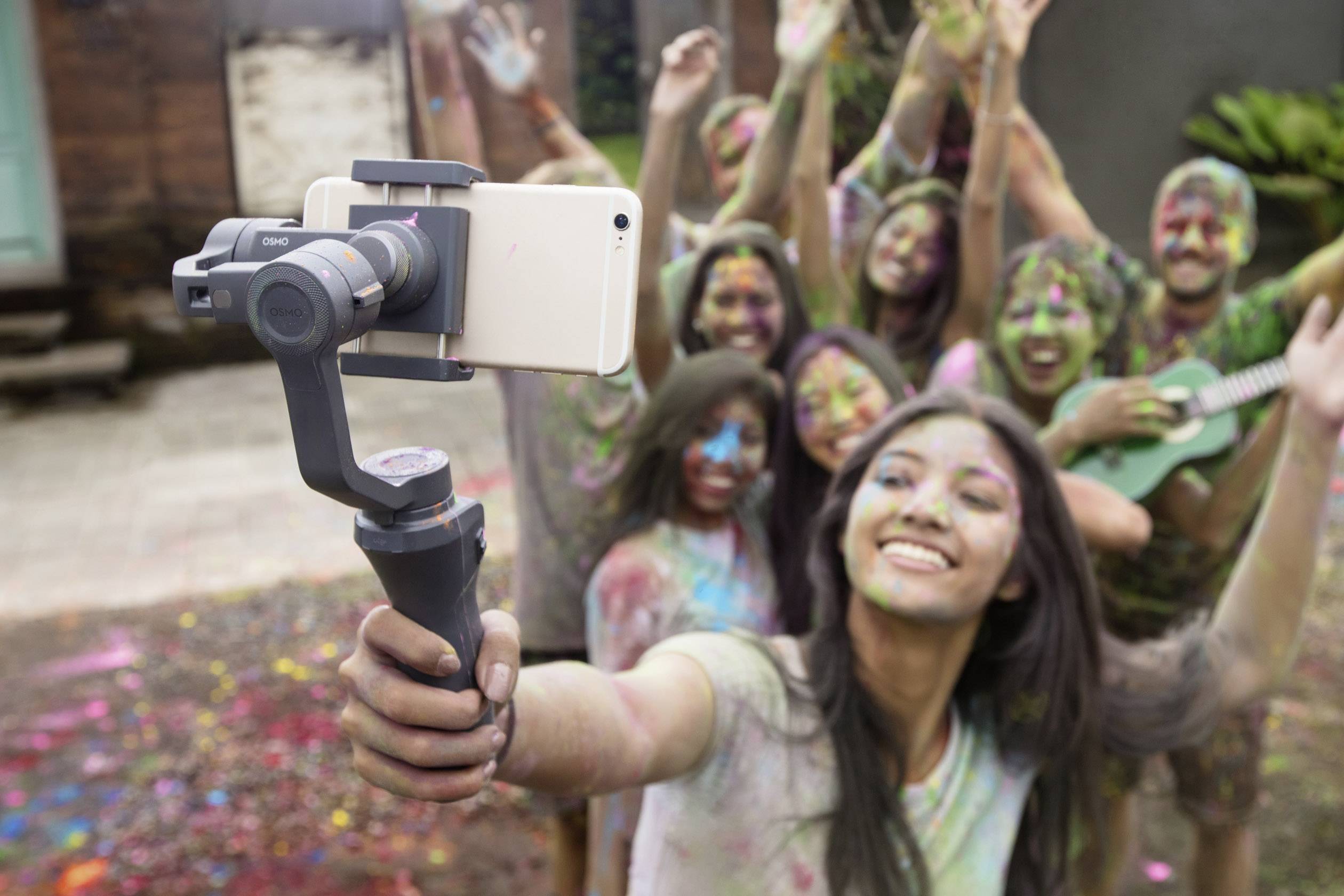 DJI Osmo mobile 2 Gimbal elektrisch  Anthrazit Bluetooth