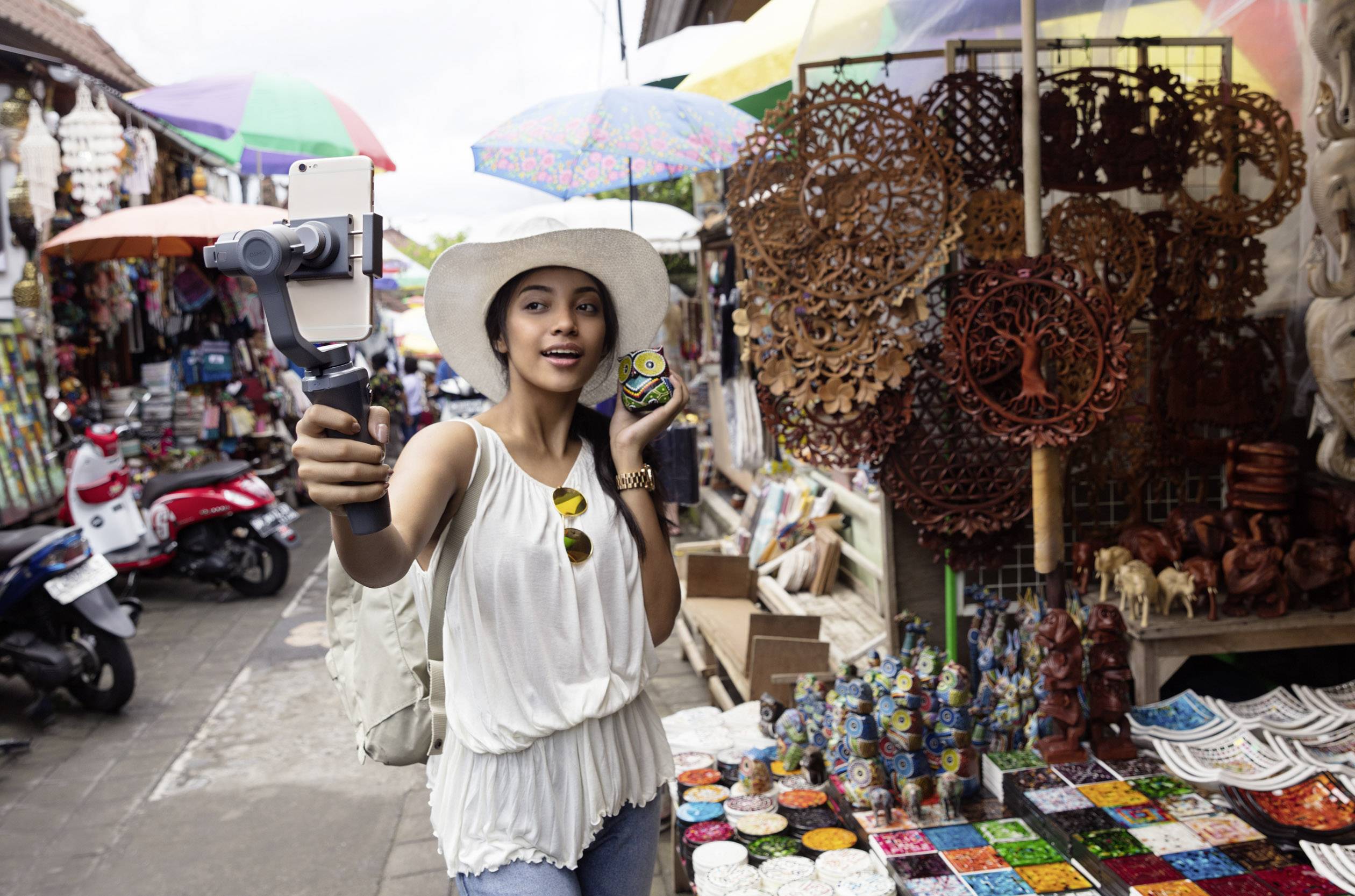 DJI Osmo mobile 2 Gimbal elektrisch  Anthrazit Bluetooth