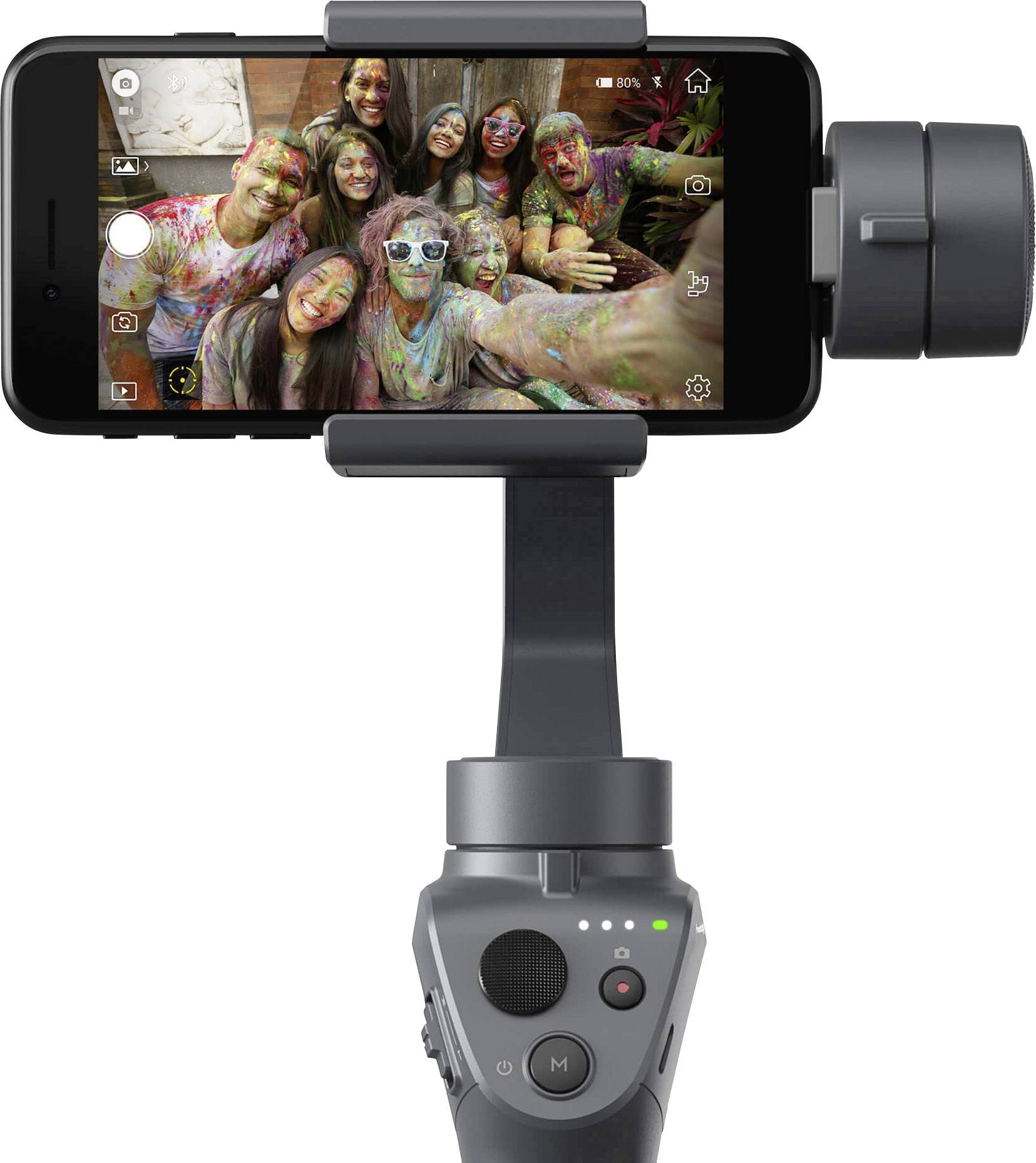 DJI Osmo mobile 2 Gimbal elektrisch  Anthrazit Bluetooth