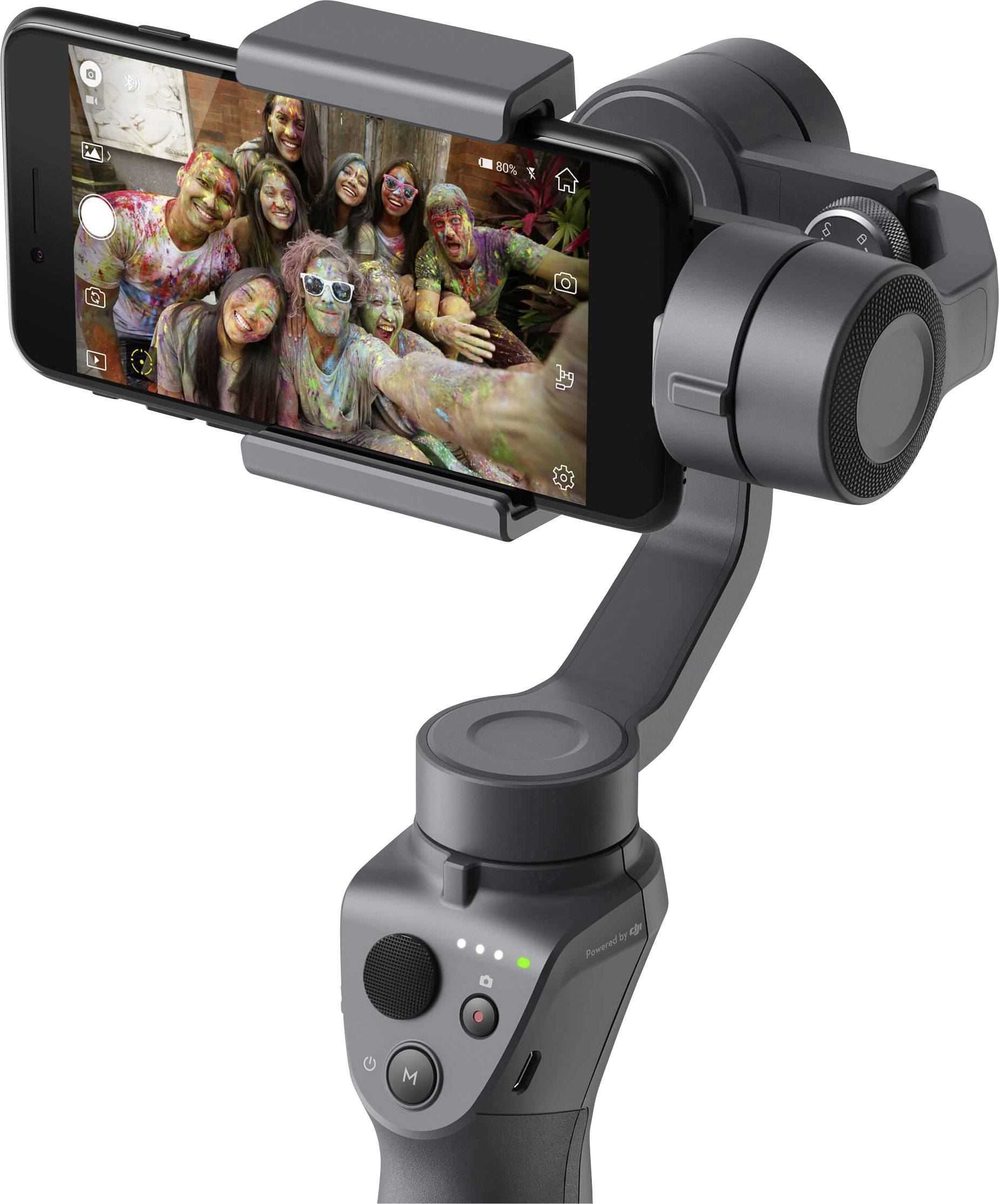 DJI Osmo mobile 2 Gimbal elektrisch  Anthrazit Bluetooth