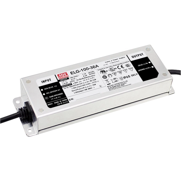 MEAN WELL MW ELG-100-48B-3Y LED-Trafo, LED-Treiber Konstantspannung, Konstantstrom 96W 2A 24 - 48 V/DC 3 in 1 Dimmer Funktion MEAN WELL MW ELG-100-48B-3Y LED-Trafo, LED-Treiber Konstantspannung, Konstantstrom 96W 2A 24 - 48 V/DC 3 in 1 Dimmer Funktion