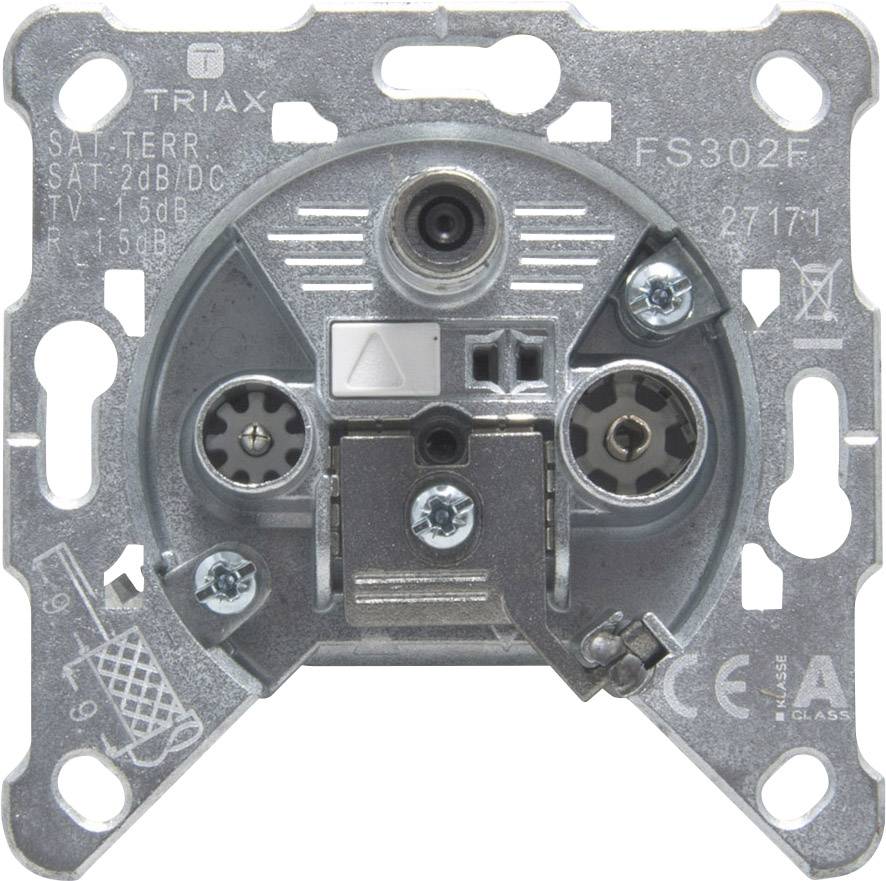 Triax FS 302 F Antennendose SAT, TV, UKW Unterputz Enddose