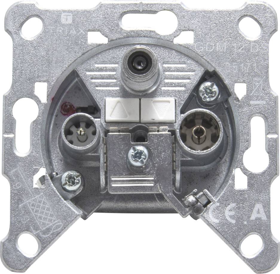 Triax GDM 12 Antennendose Data, UKW, TV Unterputz Durchgangsdose