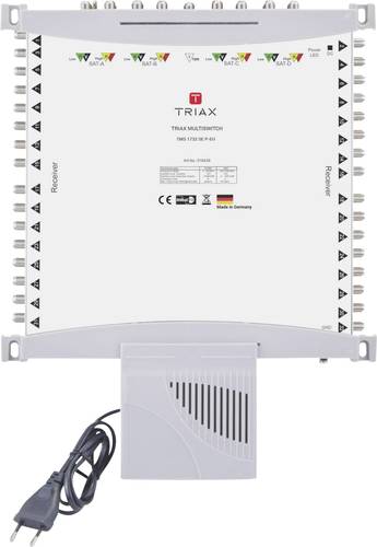 TMS 1732 SE P-EU SAT Multischalter Eingänge (Multischalter): 17 (16 SAT/1 terrestrisch) Teiln