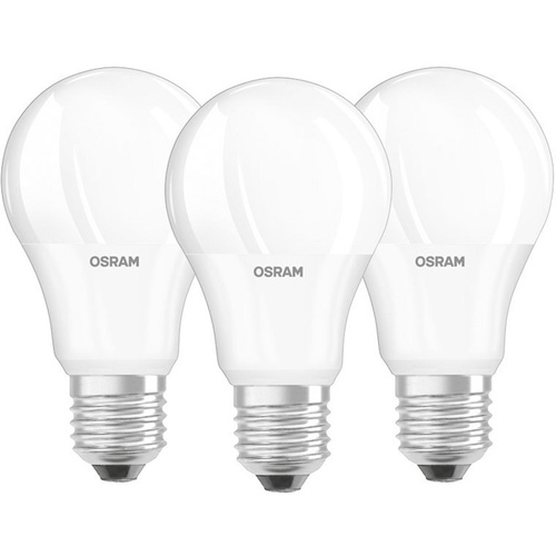 OSRAM 4058075819573 LED EEK F (A - G) E27 Glühlampenform 10W = 75W Neutralweiß (Ø x L) 60mm x 110mm 3St.
