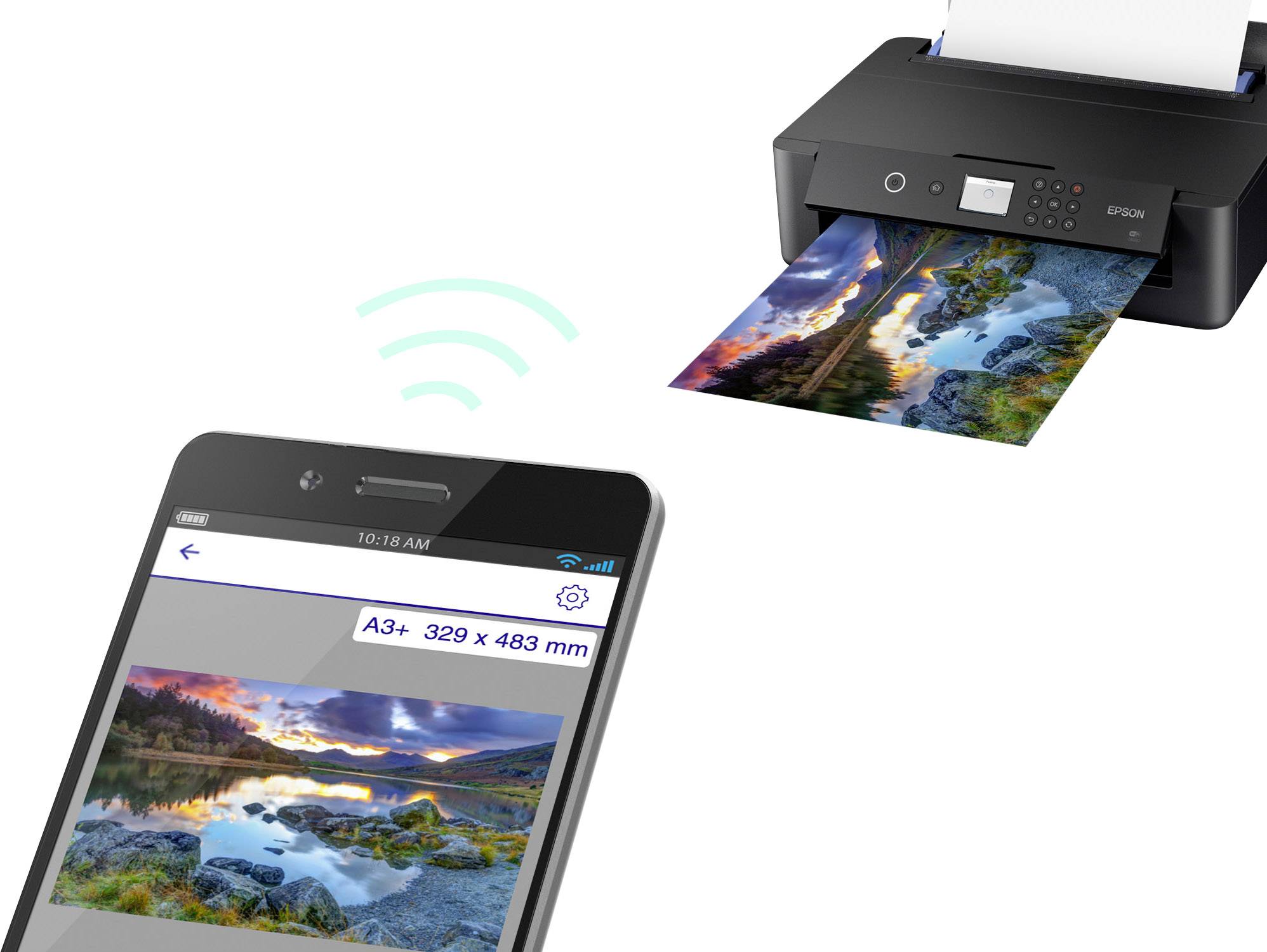 Epson Expression Photo HD XP-15000 Drucker Tintenstrahl Farbe A3+ LAN, WLAN, Duplex